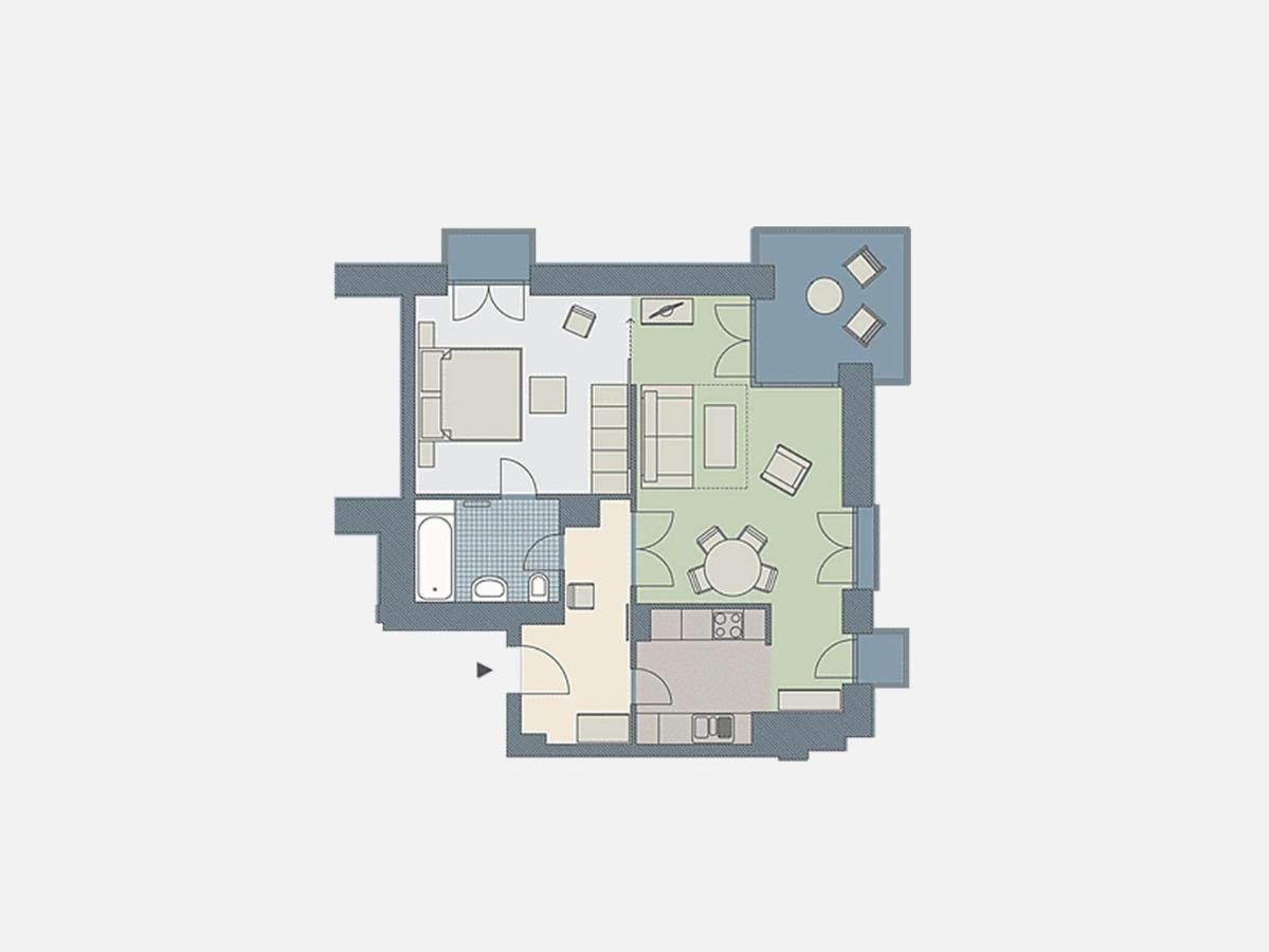 Kaiservillen Heringsdorf - Ferienwohnung Mit 1 Schlafzimmer Und Balkon D214 Heringsdorf (Usedom) Exterior foto